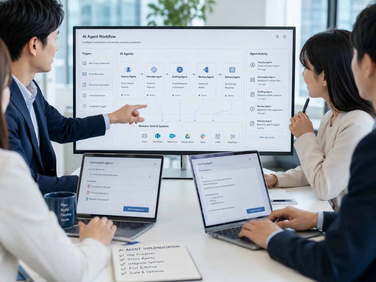 生成AI導入・活用支援事業のイメージ